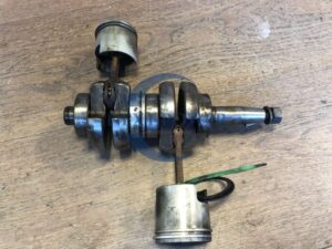 Yamaha 6/8A 2t Crankshaft and Piston (647-11400-00)